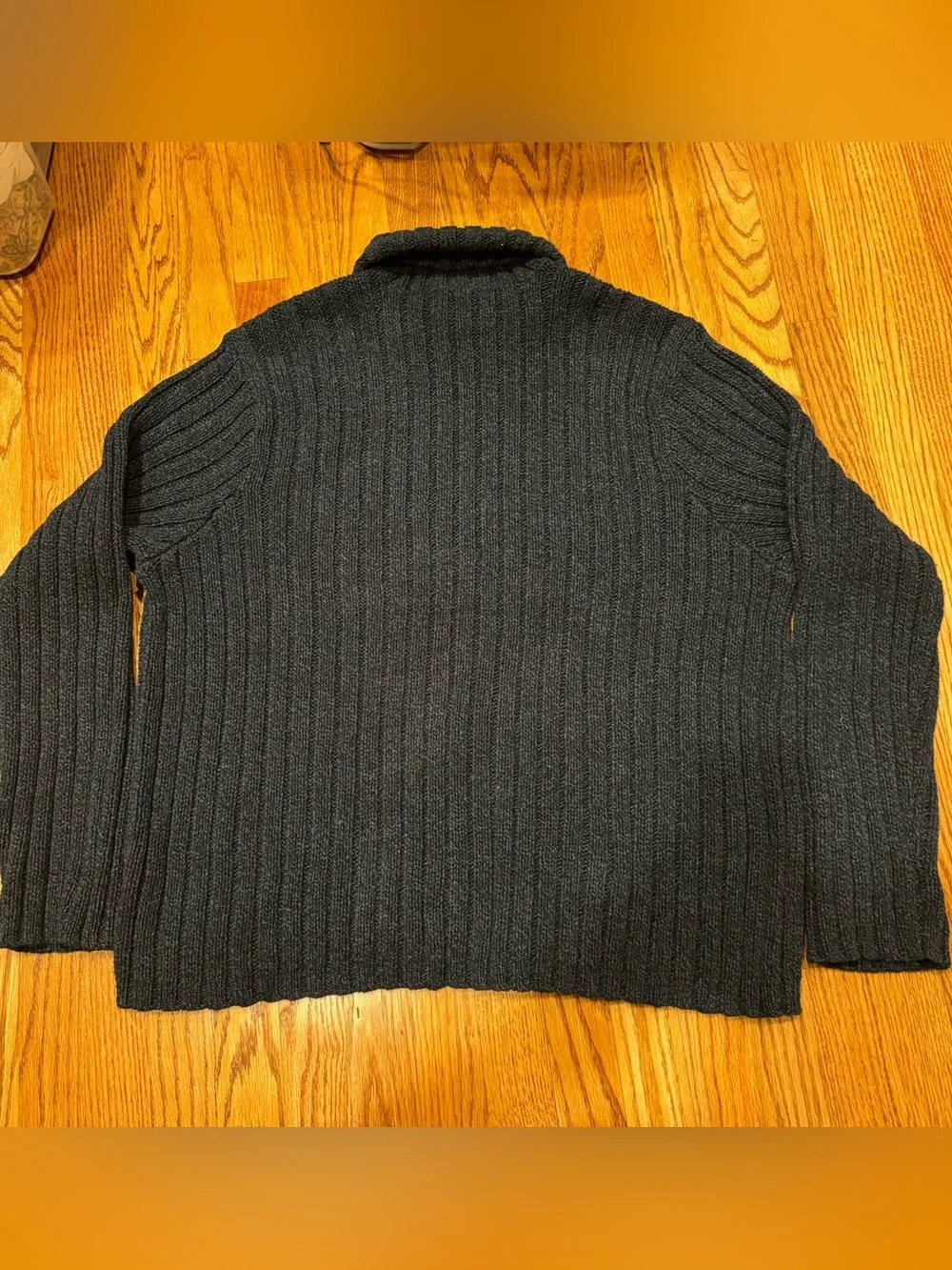 VTG 90s Polo Ralph Lauren Cable Knit Chunky Turtleneck sweater men’s XXL 2XL